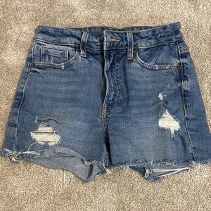 Old Navy Ripped Blue Jean Shorts